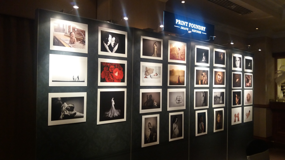 Finalist Display at the Newborn Photography Show 2016
